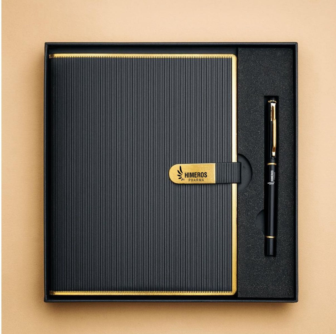 Personalized Premium Diary & Pen Gift Set