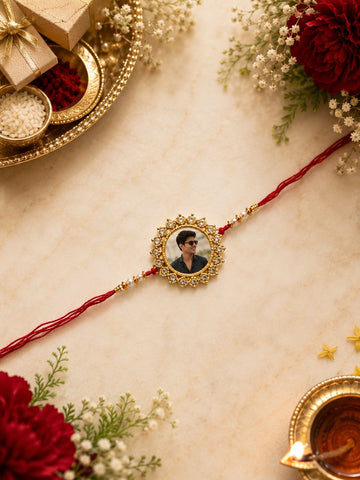 Personalized Photo Rakhi for Brother