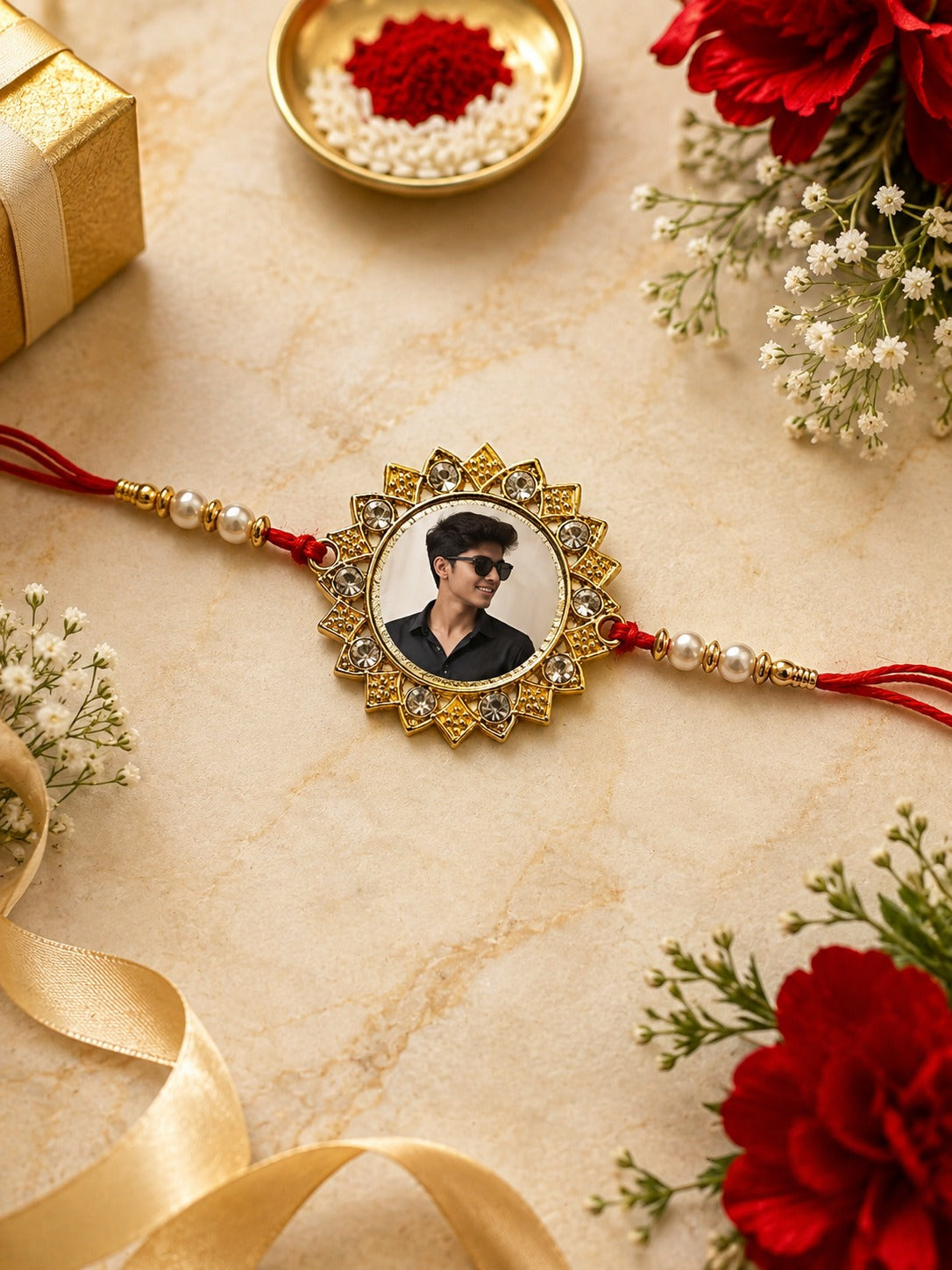 Personalized Photo Rakhi for Brother