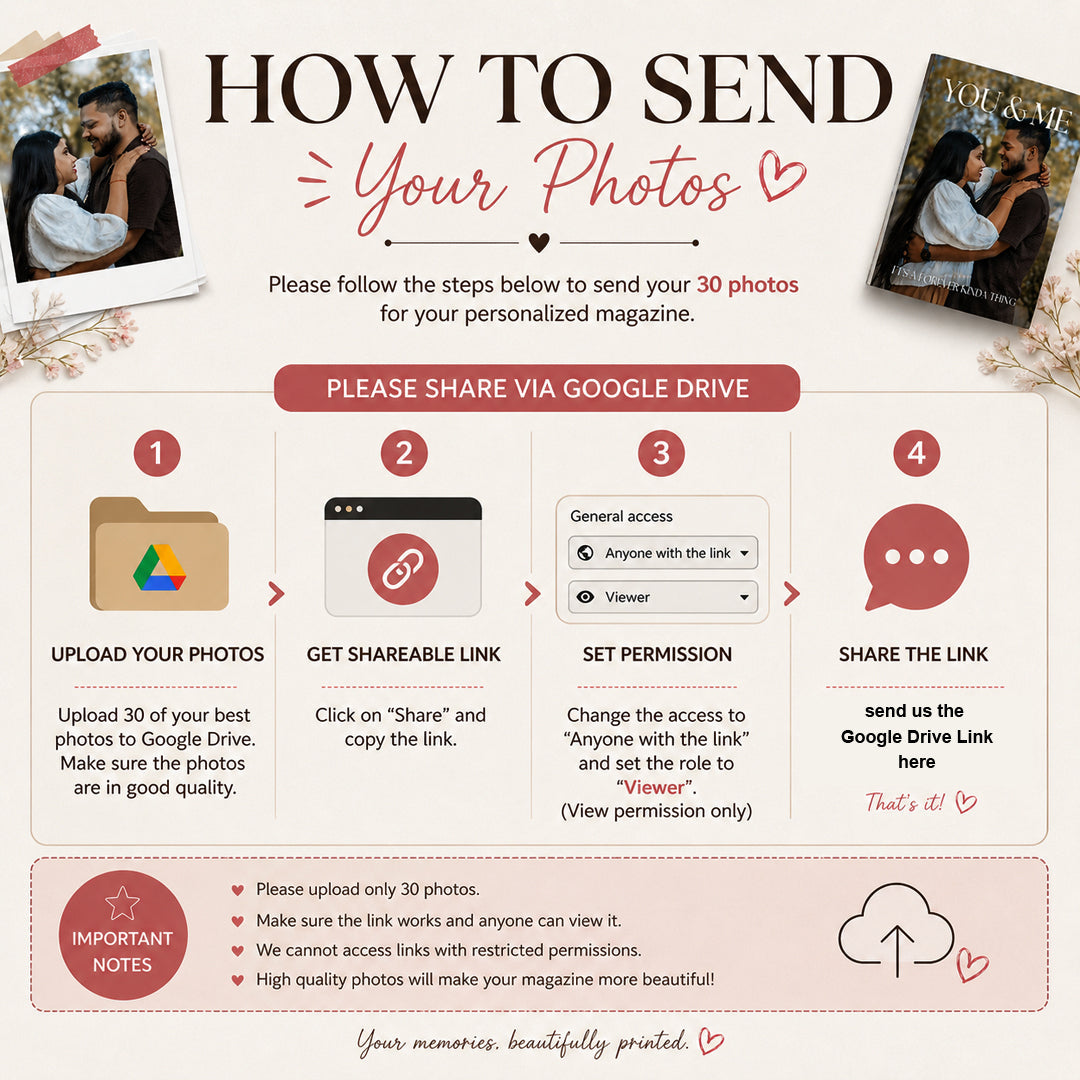 Personalized Couple Magazine
